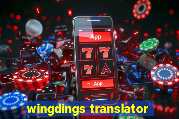 wingdings translator